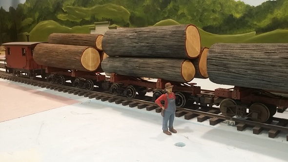 Light Weight Logs for log cars 