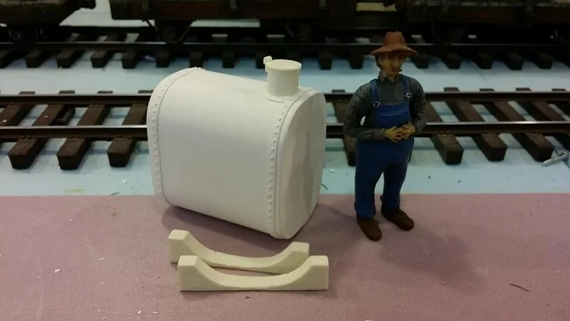 Track Side or Home Fuel Oil Tank