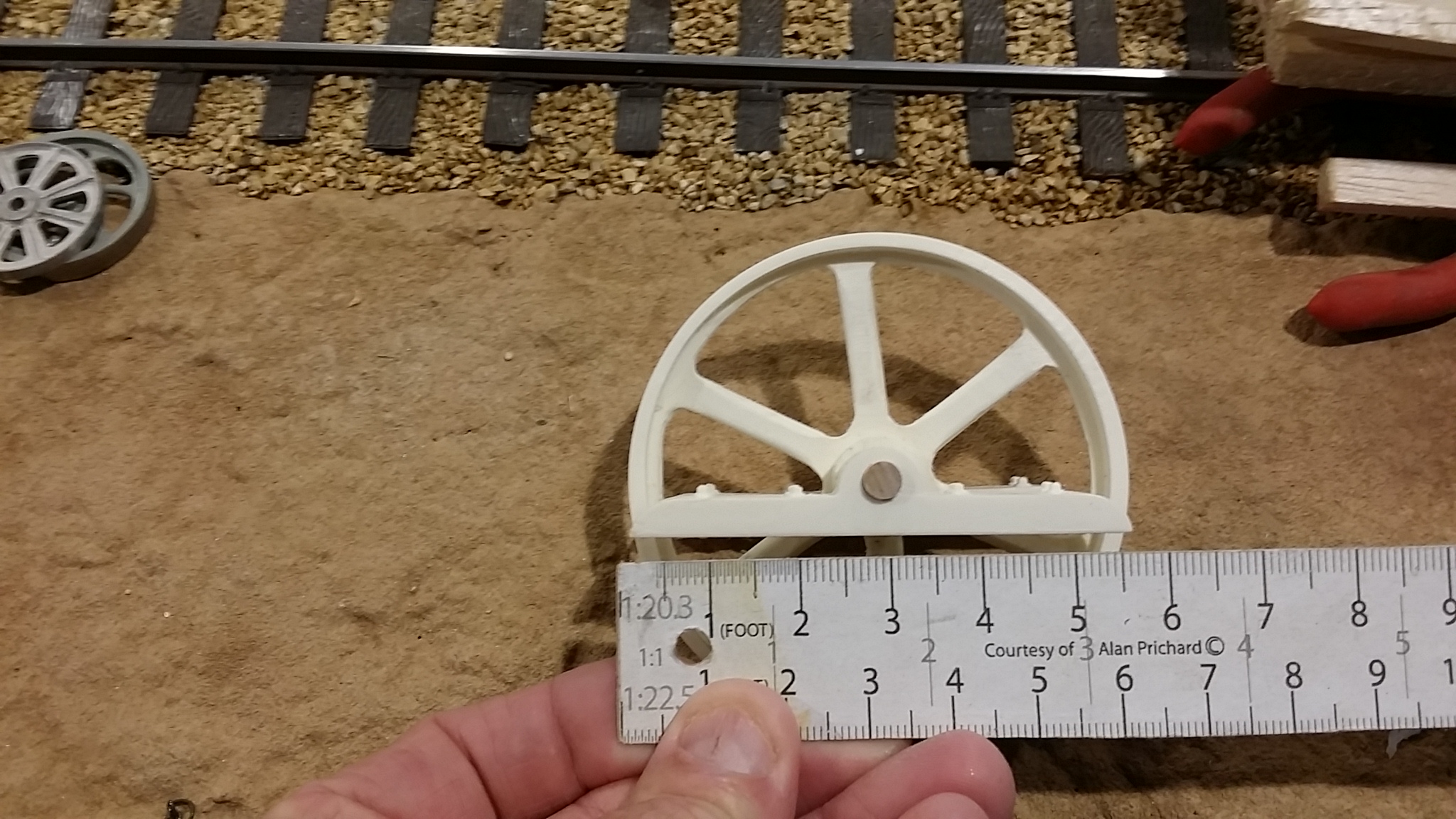 Large mine frame pulley