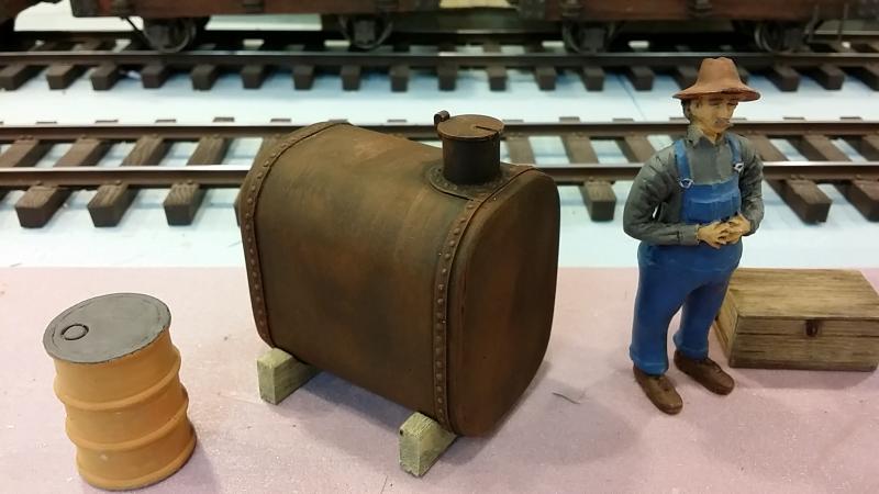 Track Side or Home Fuel Oil Tank