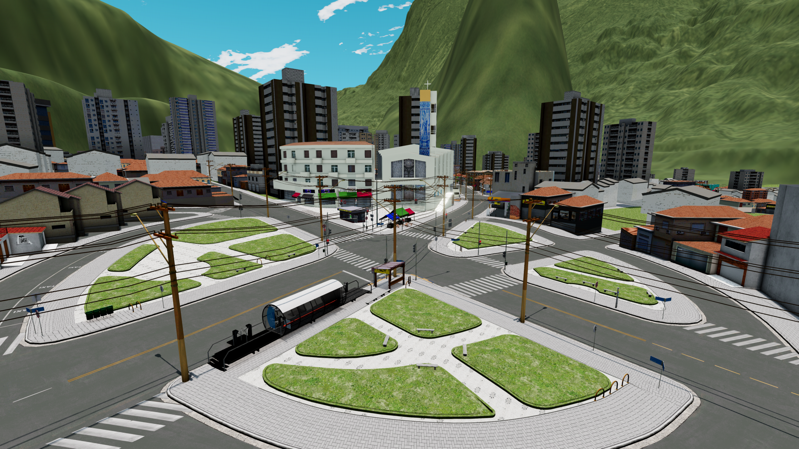 Mapa do Brasil São Paulo e Curitiba