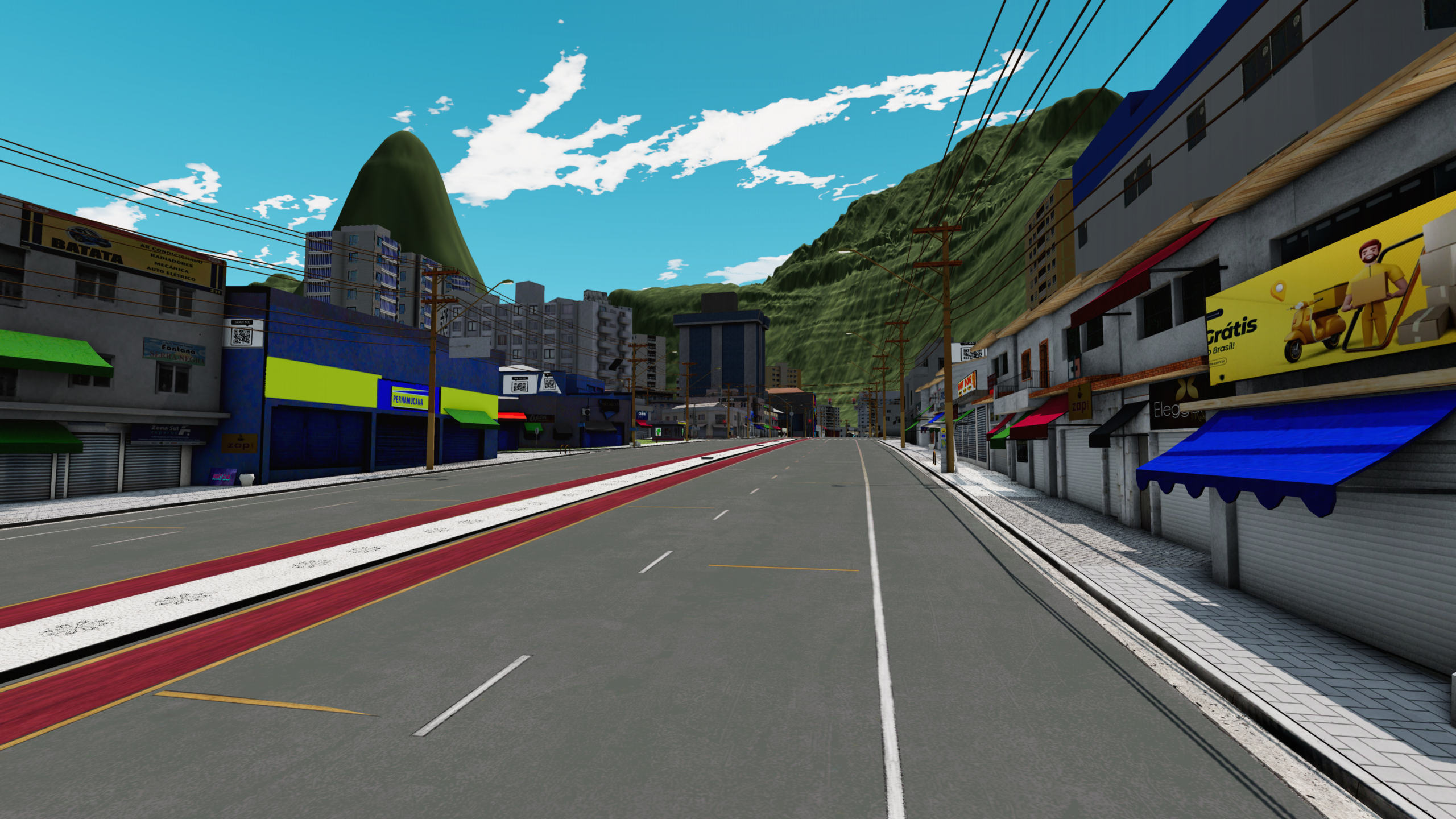 Mapa do Brasil São Paulo e Curitiba