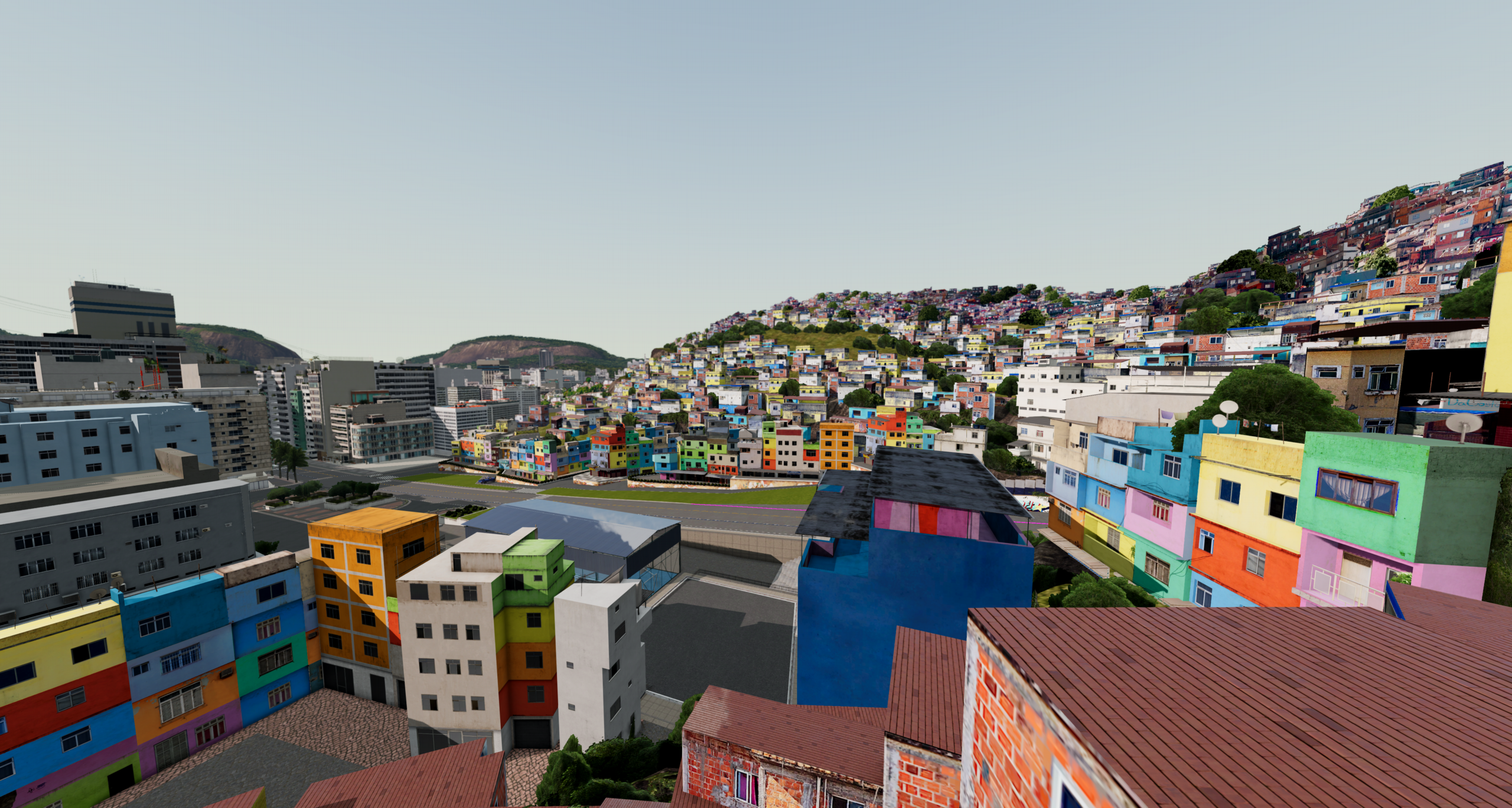 Mapa Inspirado no Rio de Janeiro para BeamNG.drive 