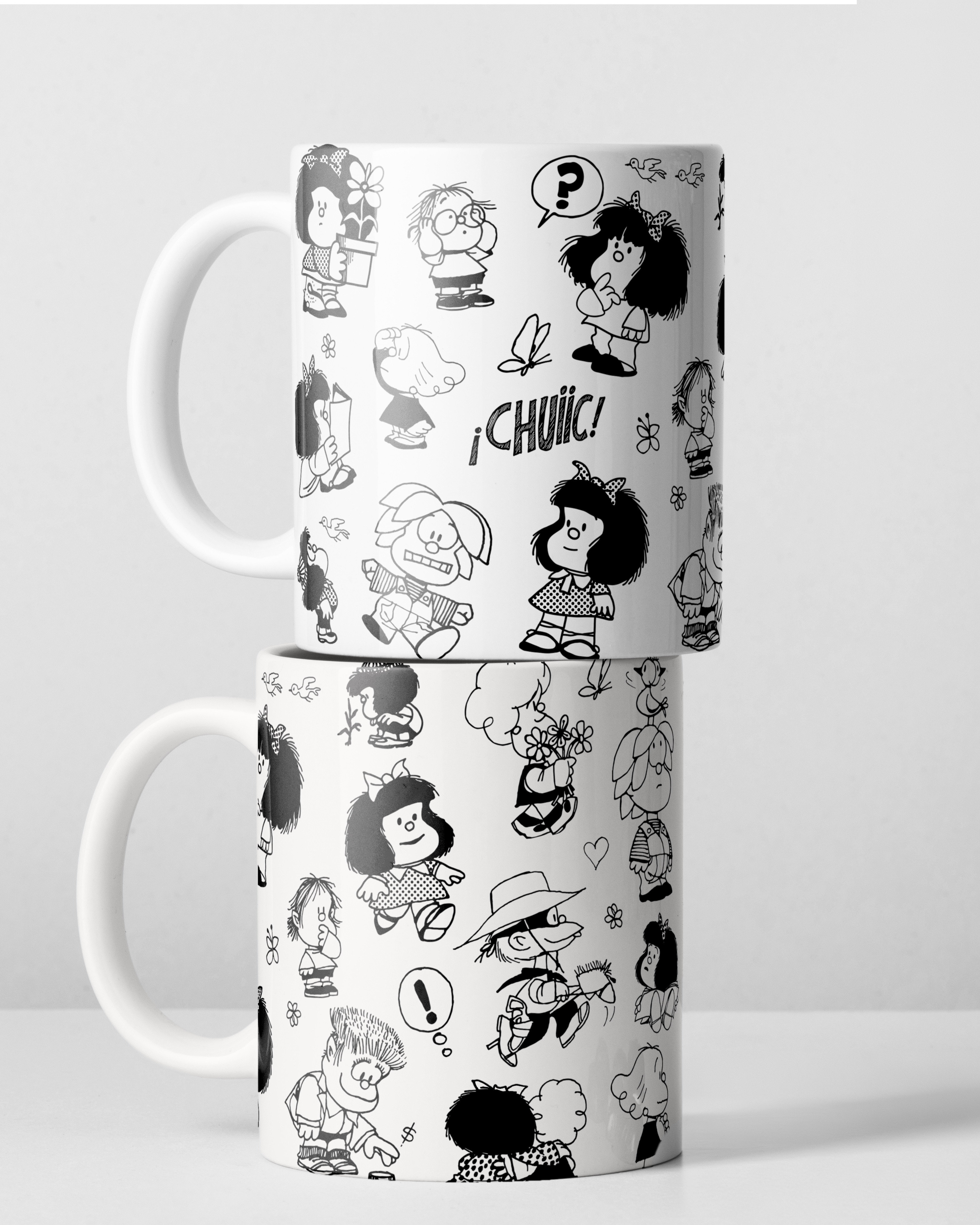 Taza cerámica Mafalda y amigos
