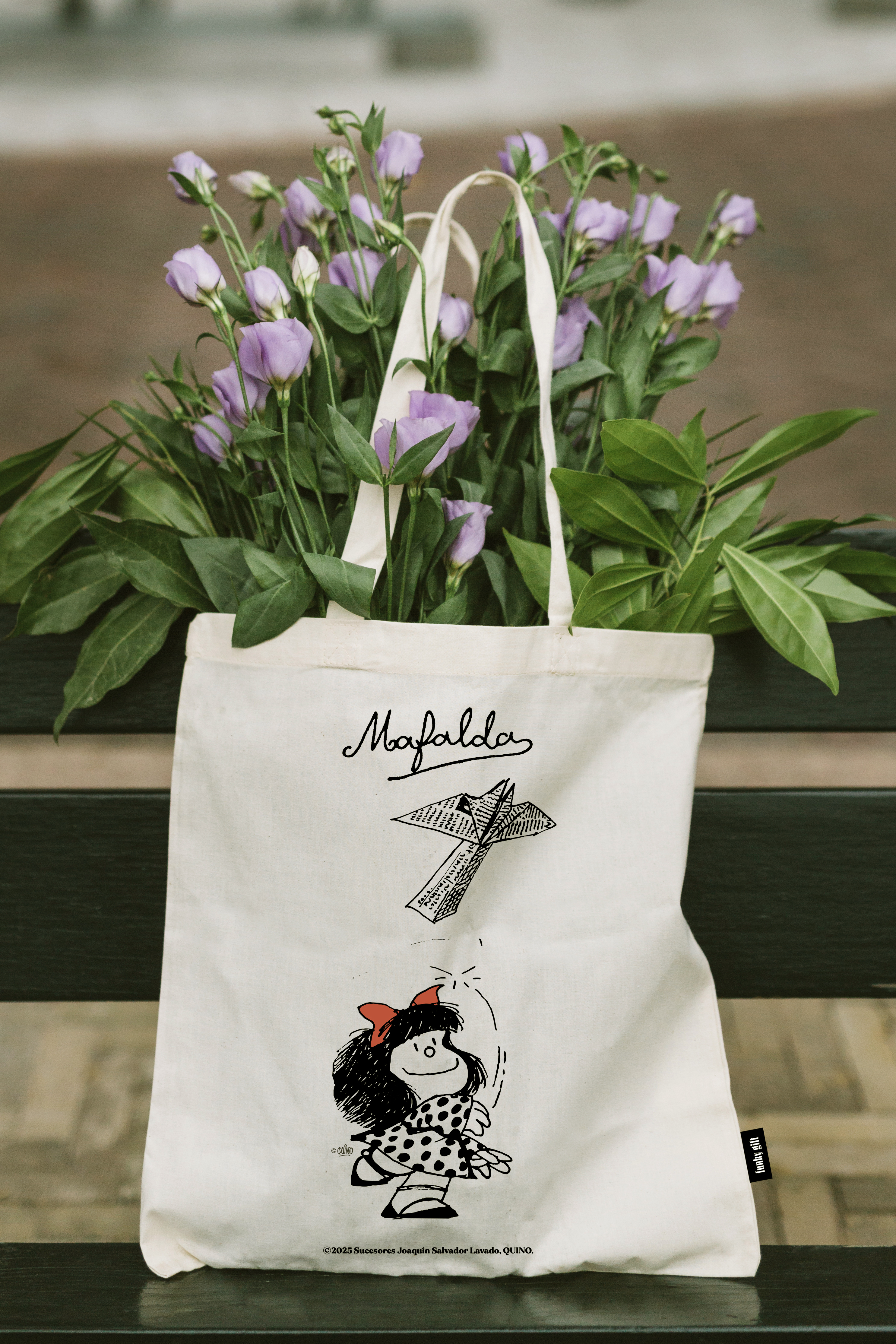 Bolsa de tela Mafalda