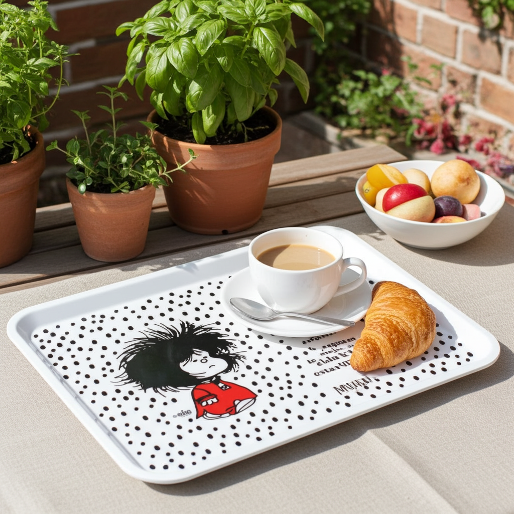 Bandeja Mafalda despeinada