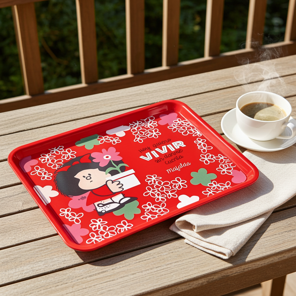 Bandeja Mafalda Flores