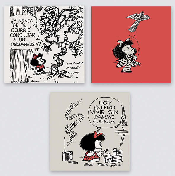 Cuadros decorativos de Mafalda