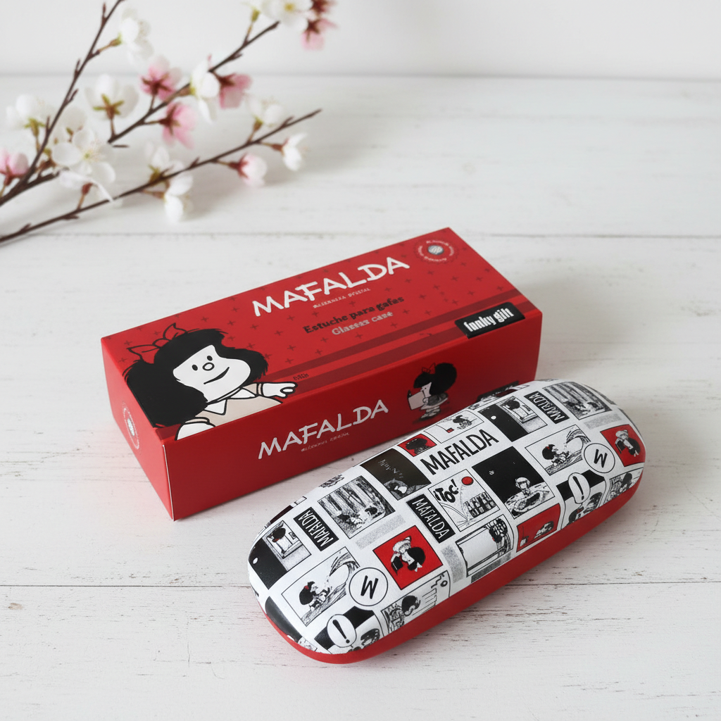 Estuche de Gafas Mafalda Viñetas
