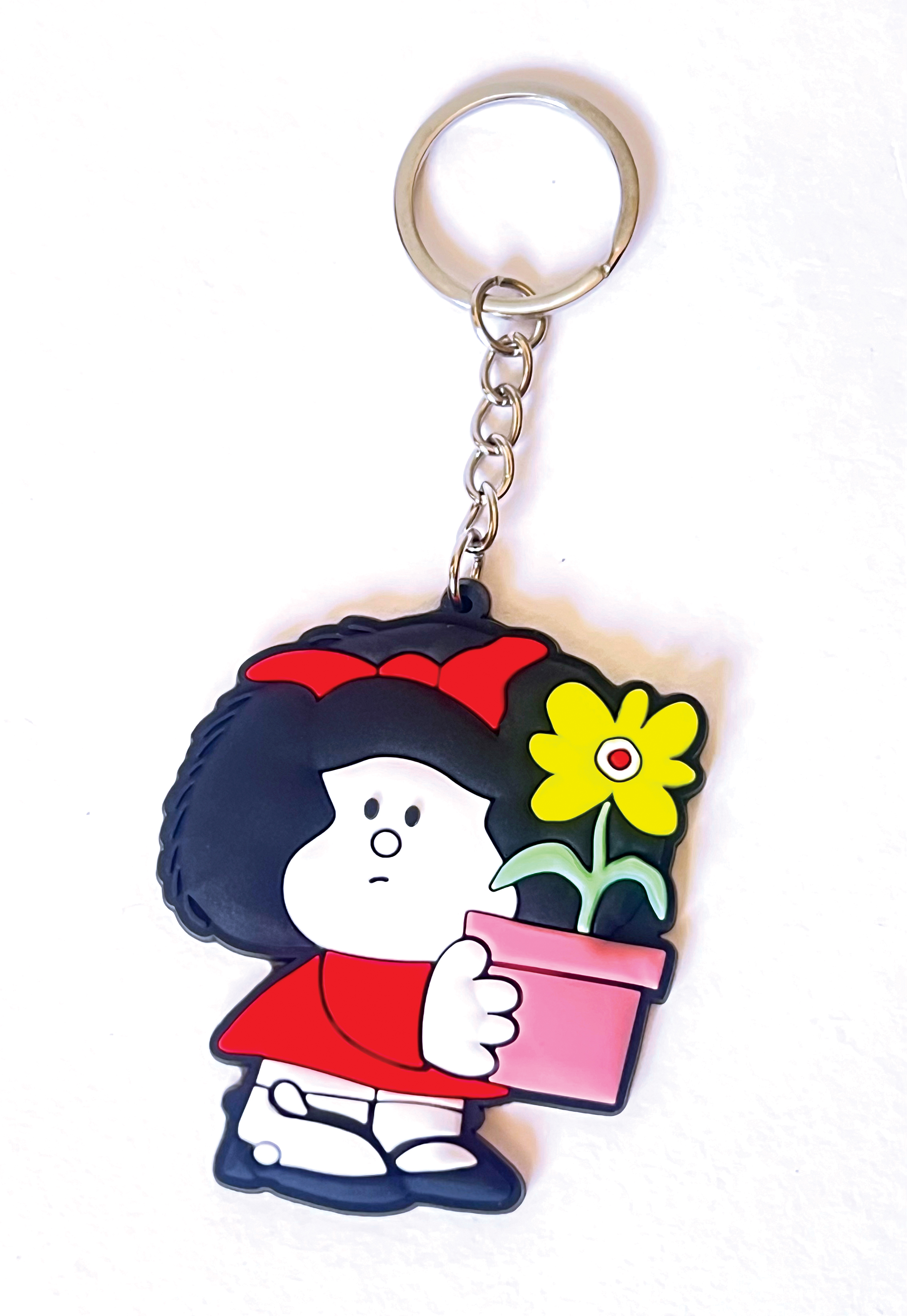 Llavero Mafalda Flor