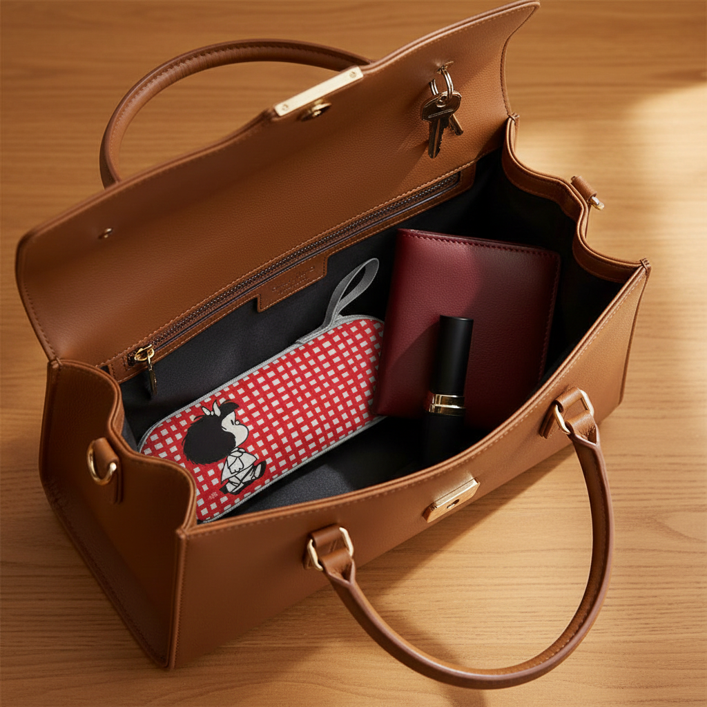 Paraguas Mafalda Rojo 