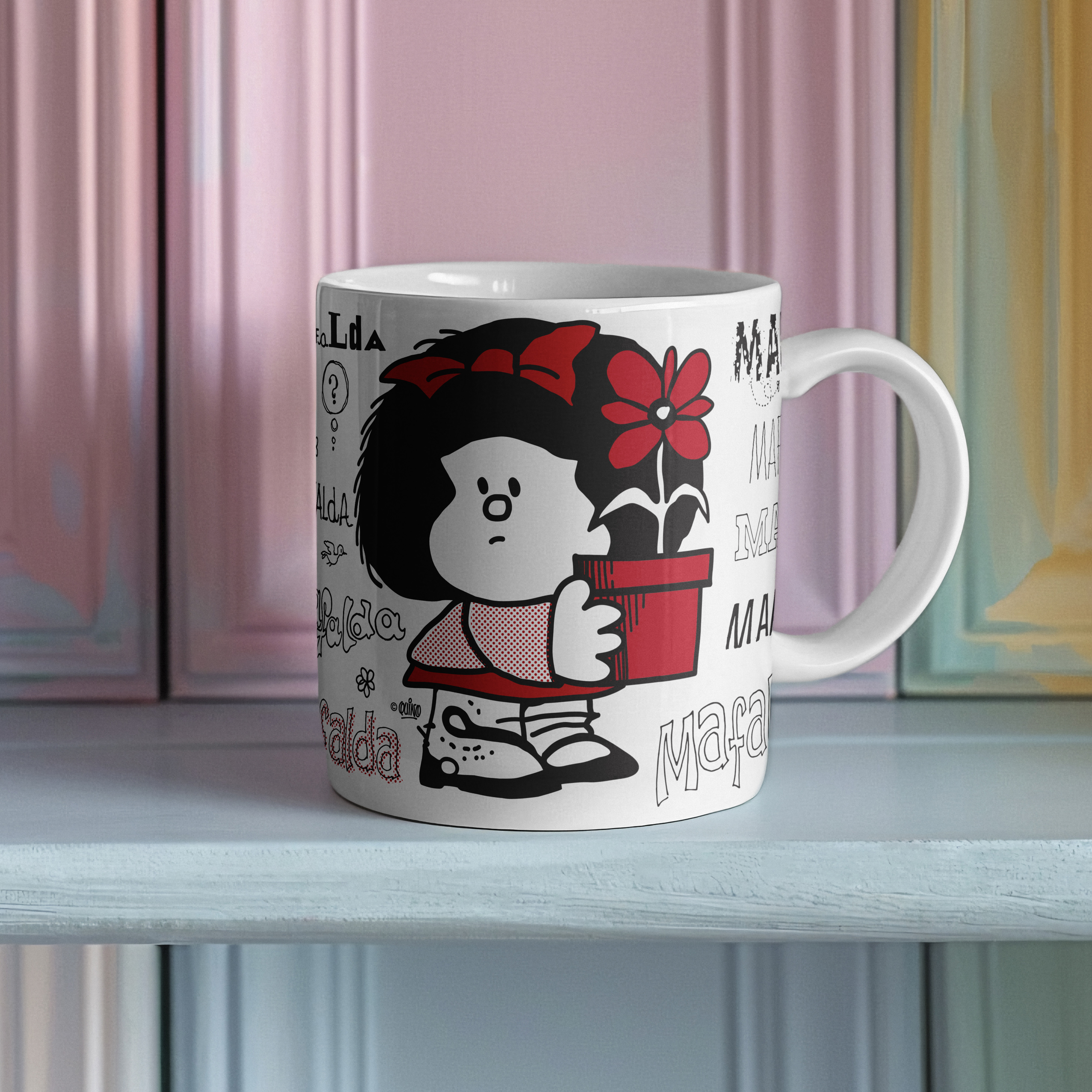 Taza cerámica Mafalda