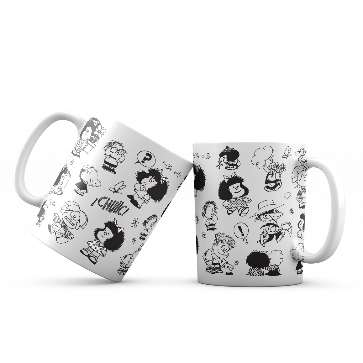 Taza cerámica Mafalda y amigos