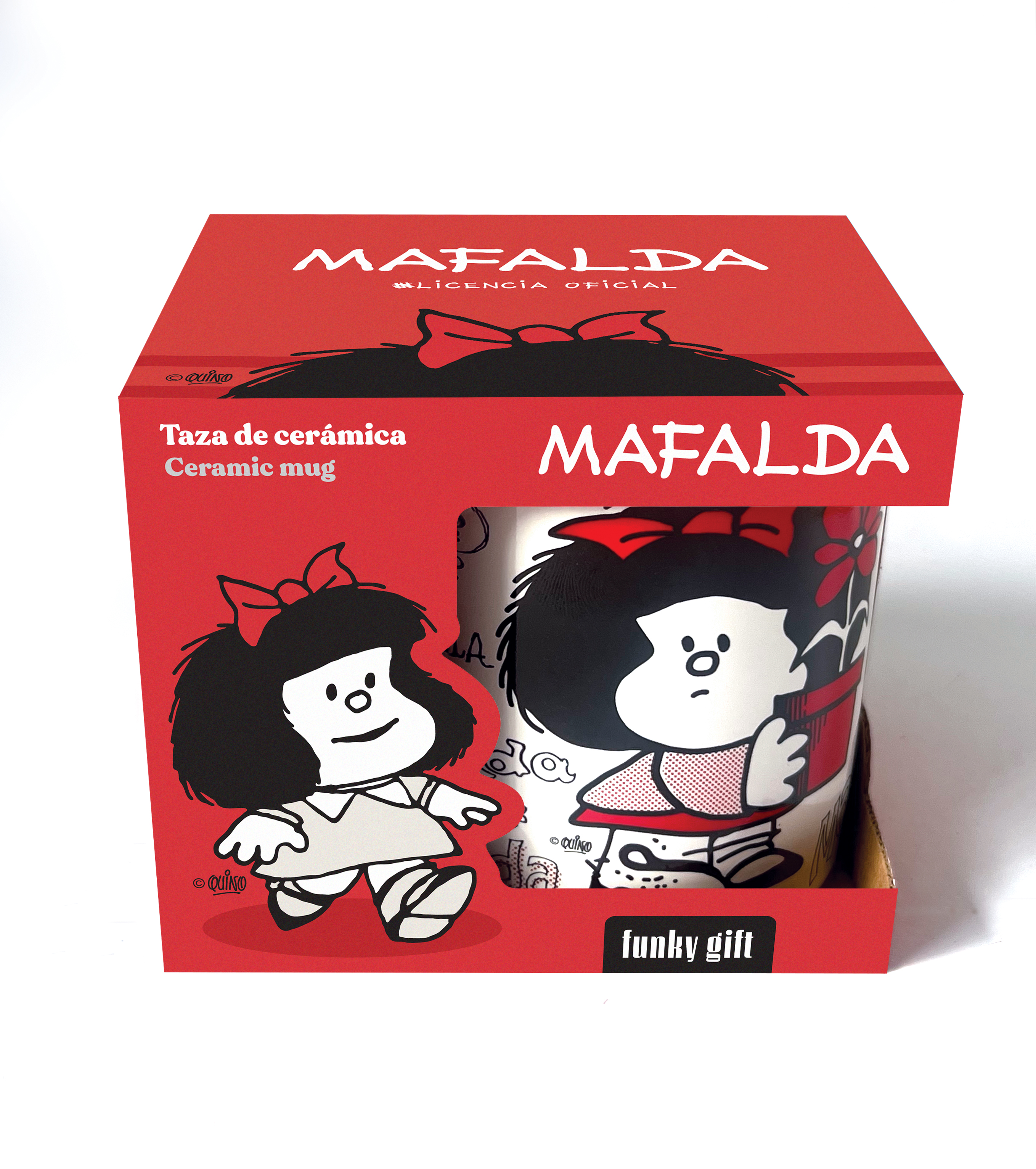 Taza cerámica Mafalda