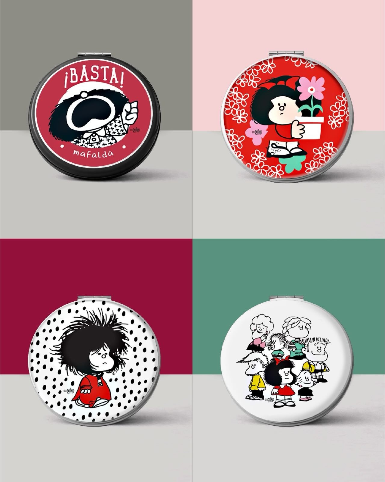 Espejo de mano Mafalda Despeinada