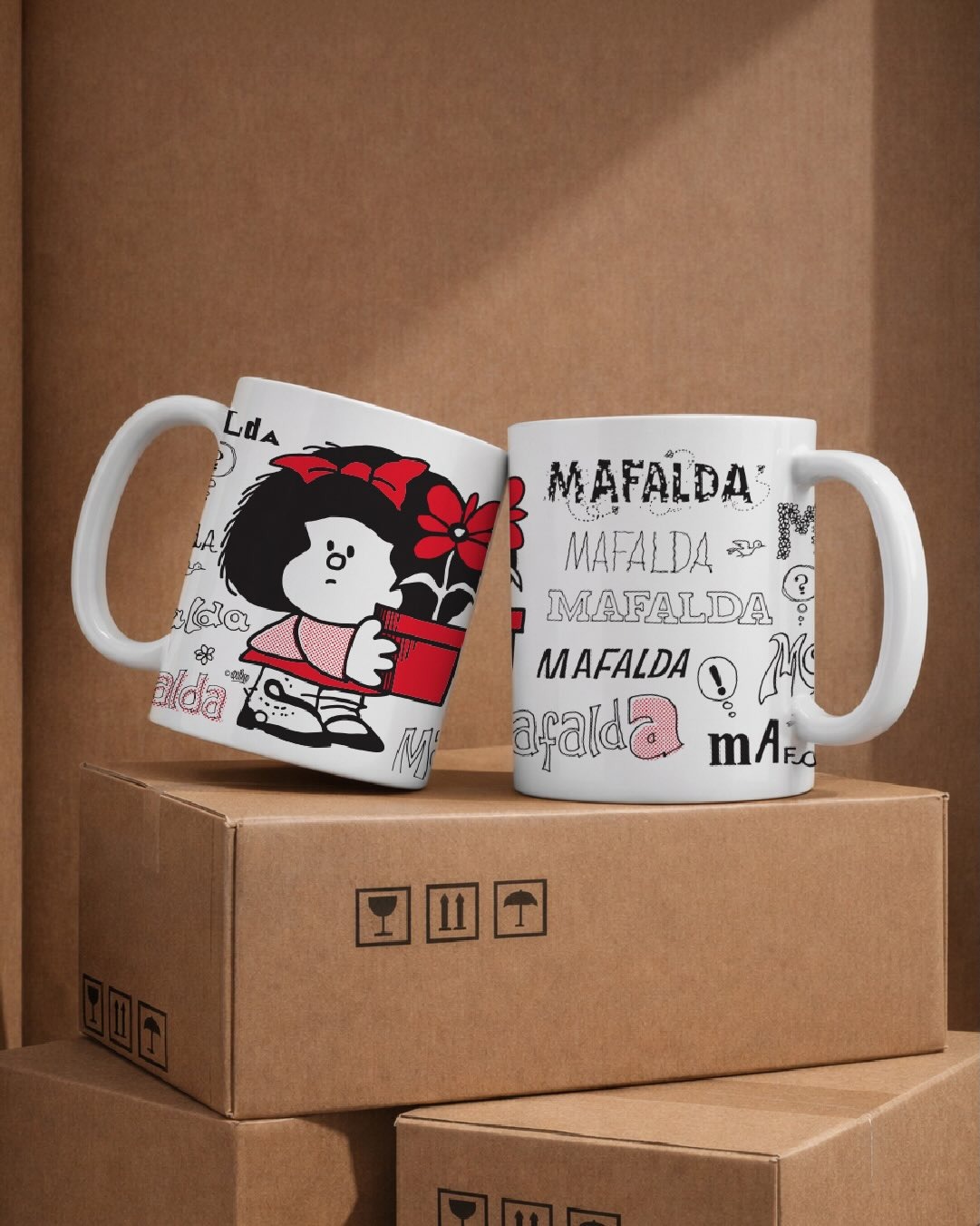 Taza cerámica Mafalda