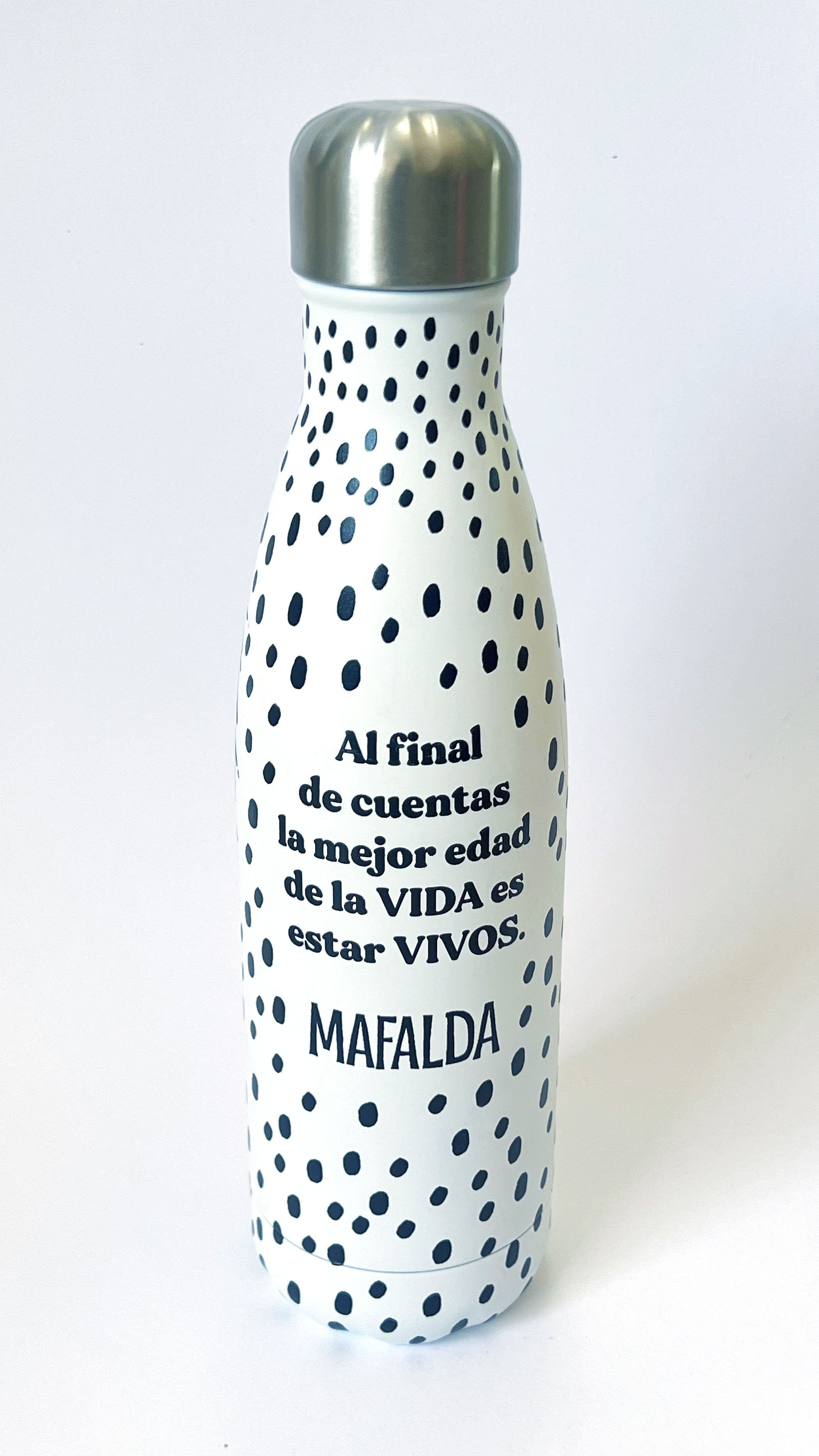 Botella de acero inoxidable Mafalda