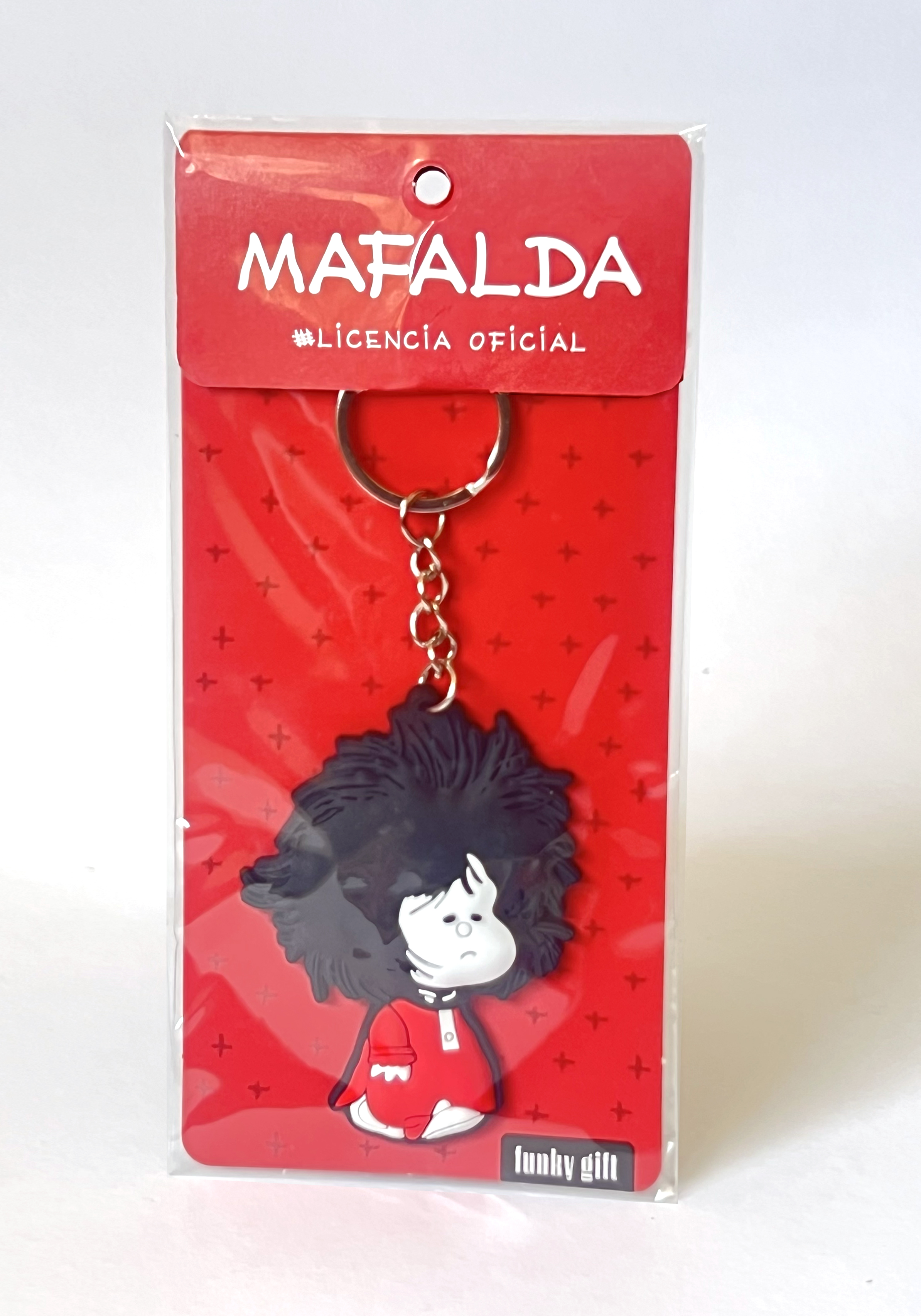 Llavero Mafalda despeinada