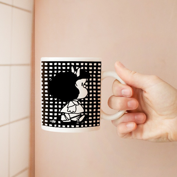 Taza cerámica perfil Mafalda