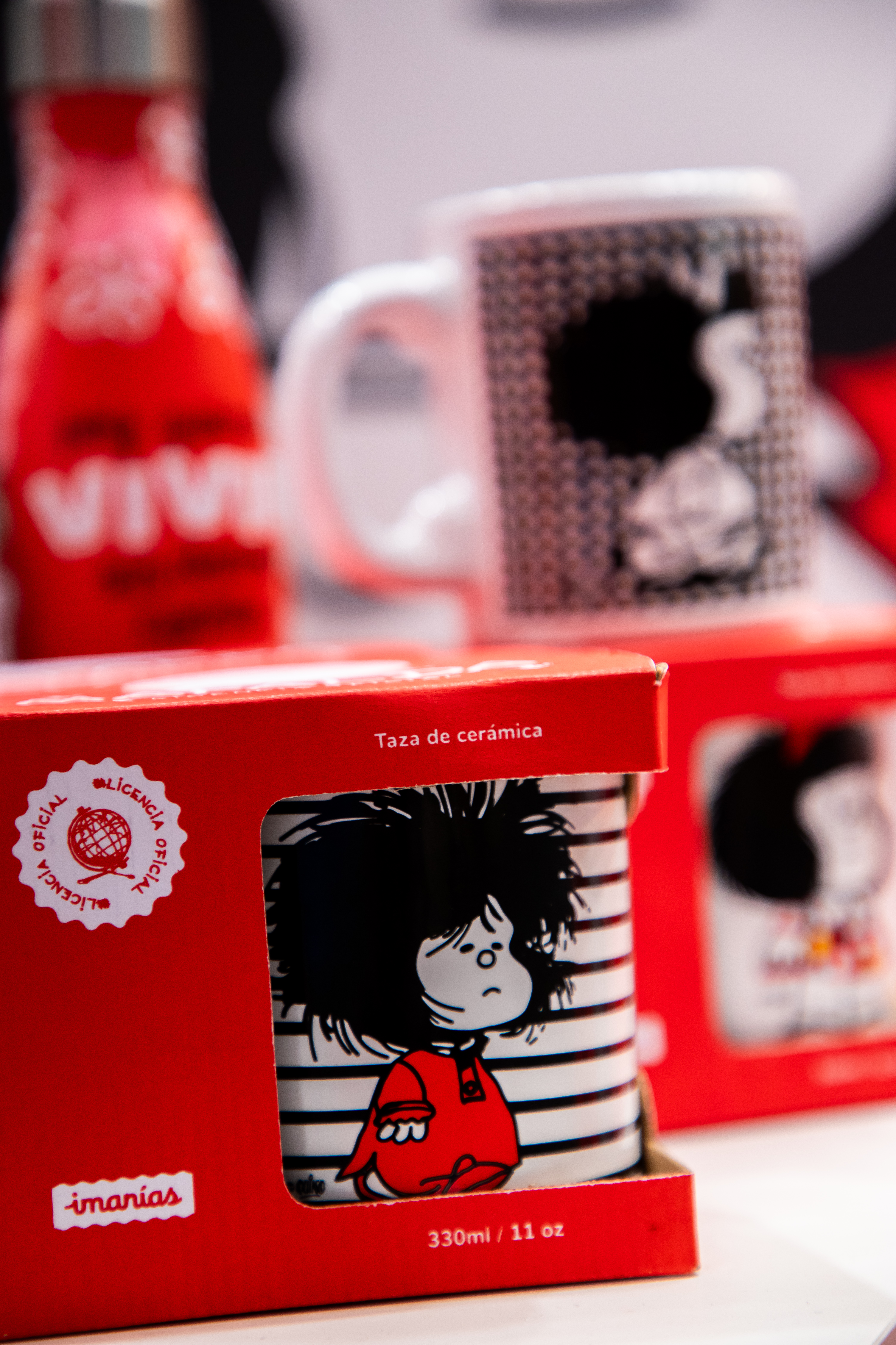 Taza Mafalda despeinada