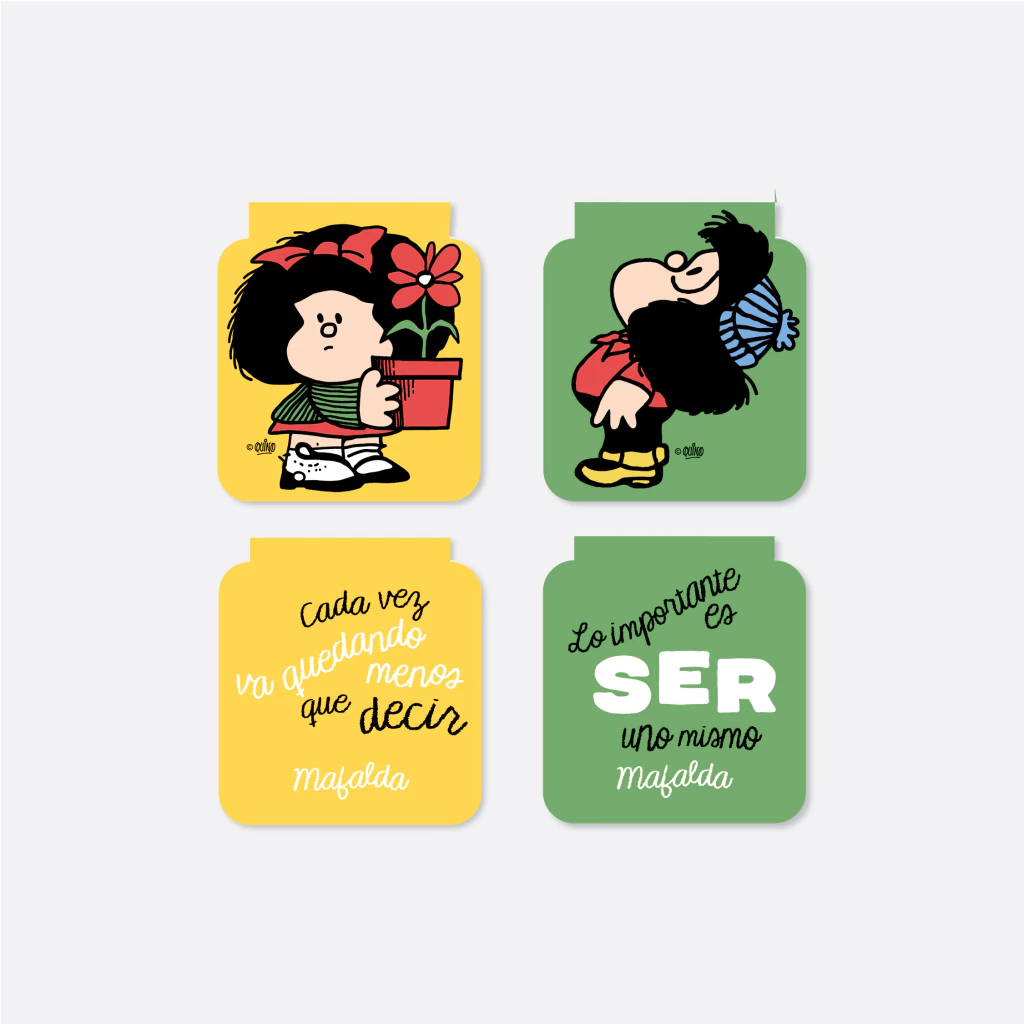 Pack de marcapáginas magnéticos vivir