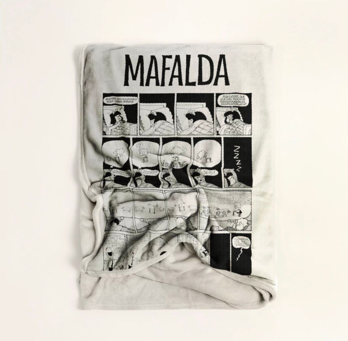 Manta Polar Mafalda Grande 200 x 150 cm