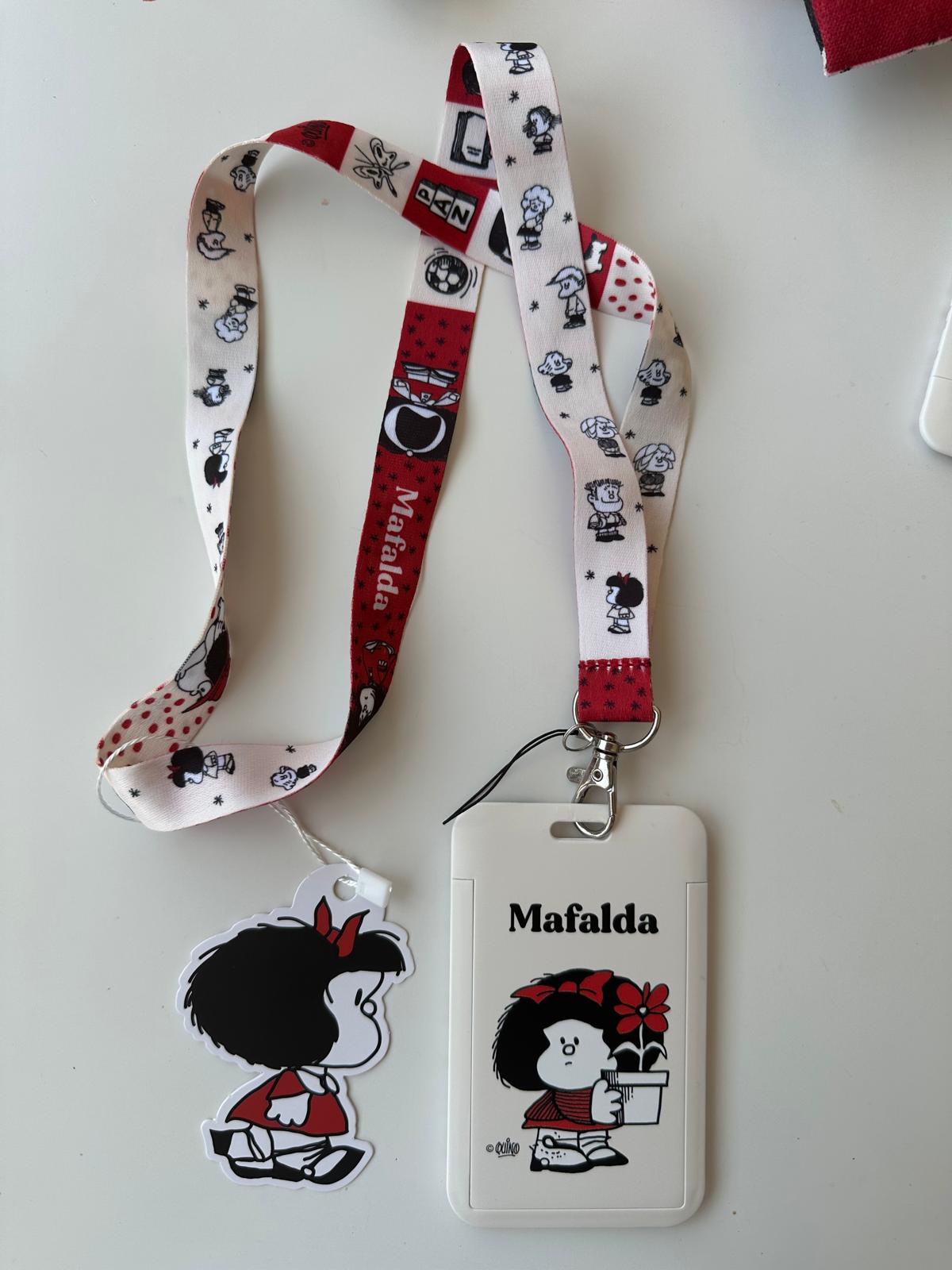 Portatarjetas Mafalda Flor 