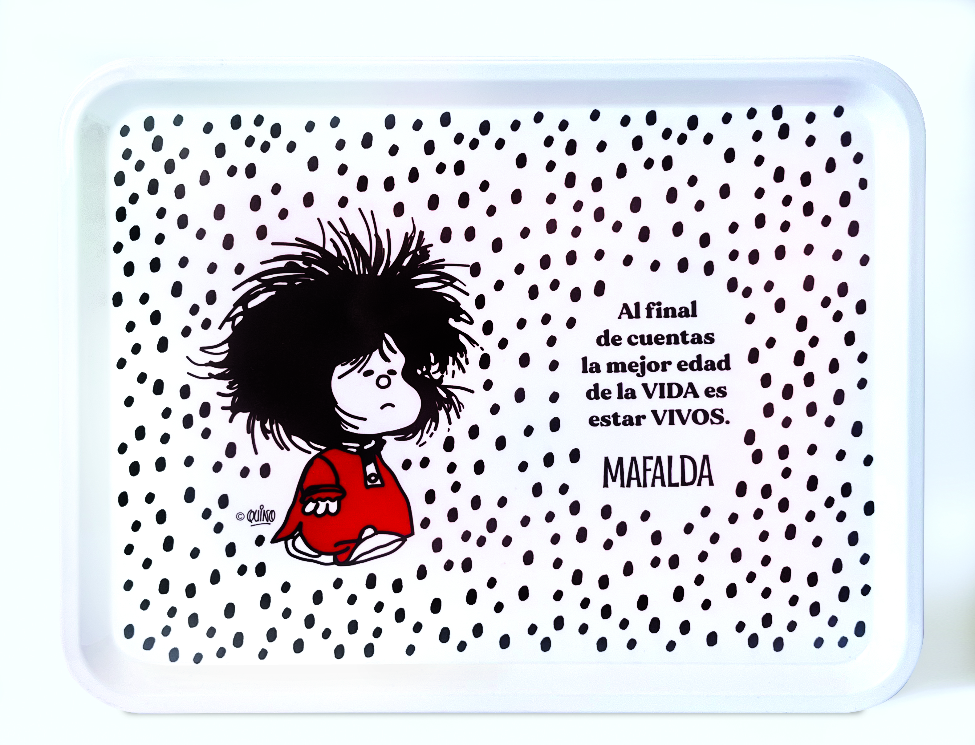 Bandeja Mafalda despeinada