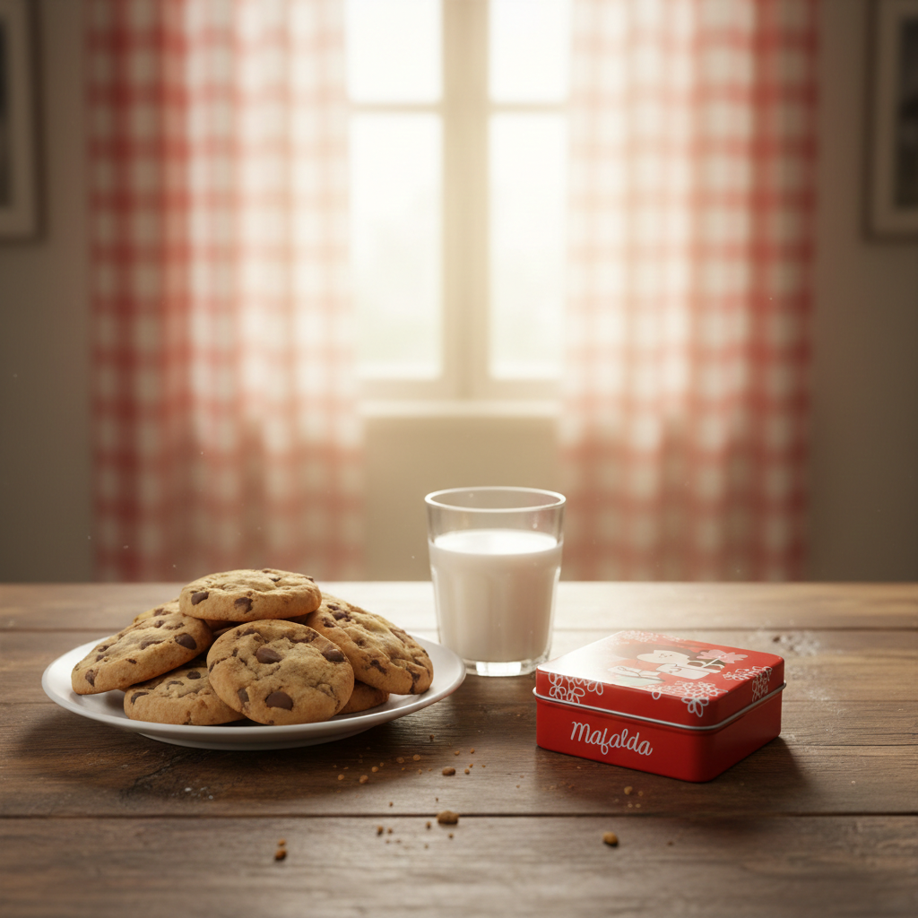 Cajita Metálica Mafalda 'Flores'