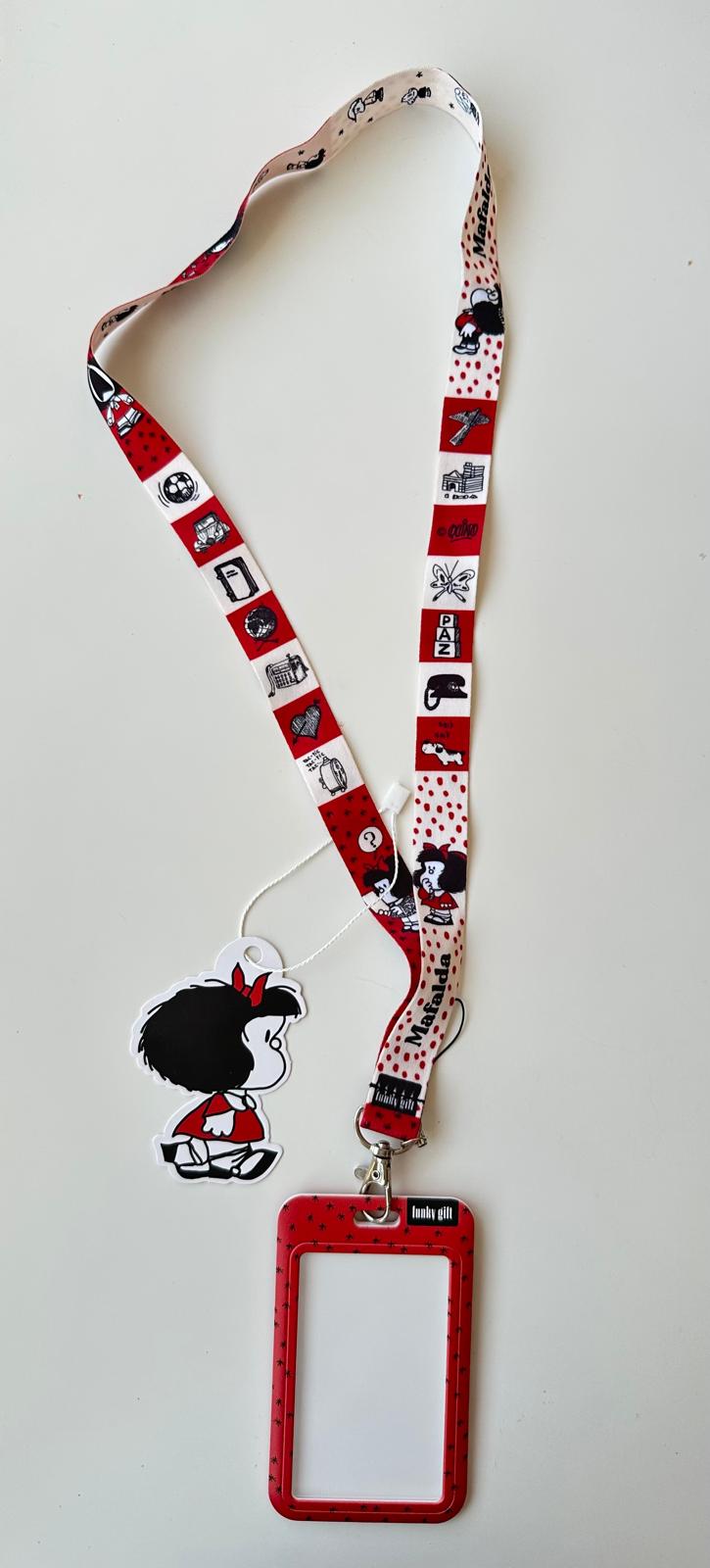 Portatarjetas Mafalda Flor 
