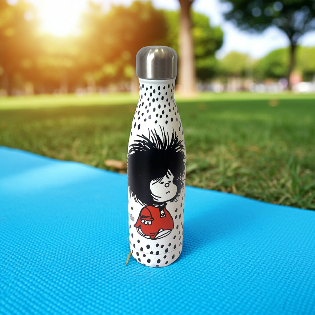 Botella térmica Mafalda despeinada