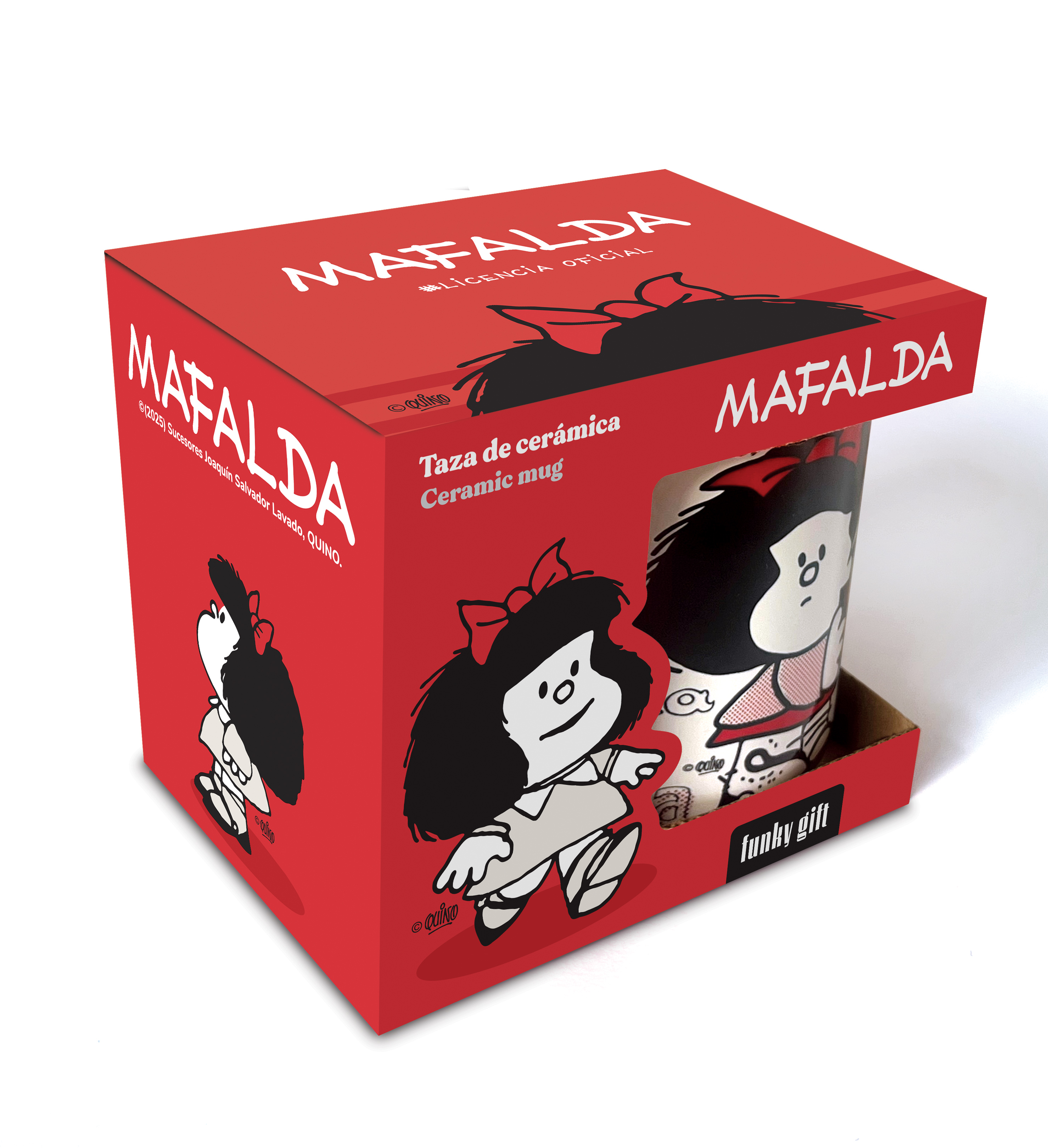 Taza cerámica Mafalda