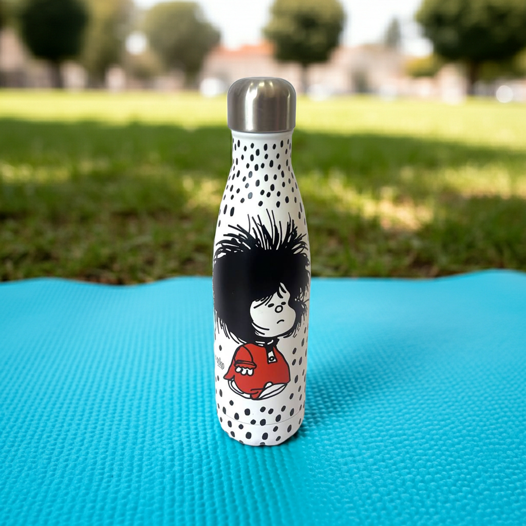 Botella térmica Mafalda despeinada