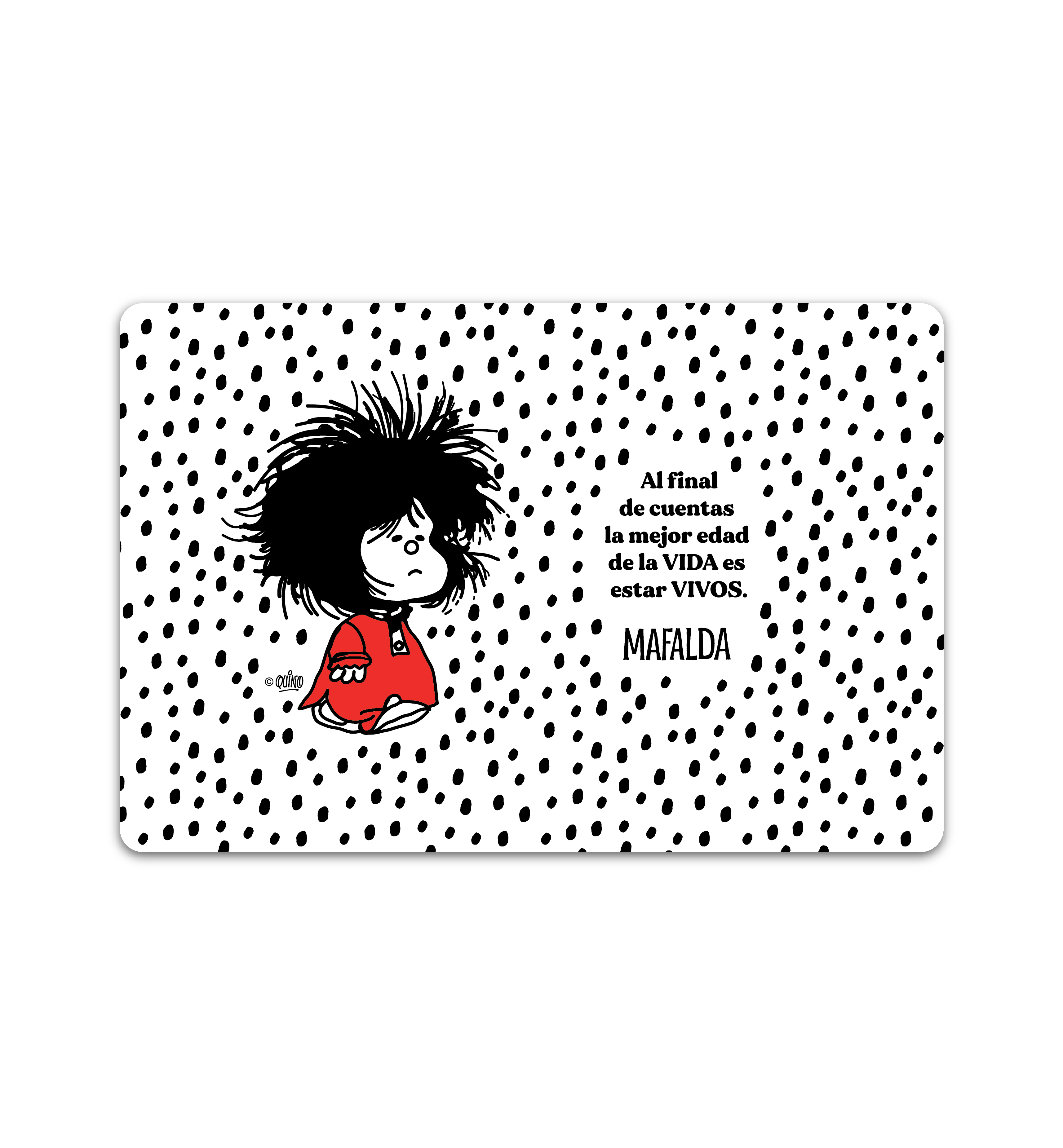 Manteles individuales Mafalda Despeinada