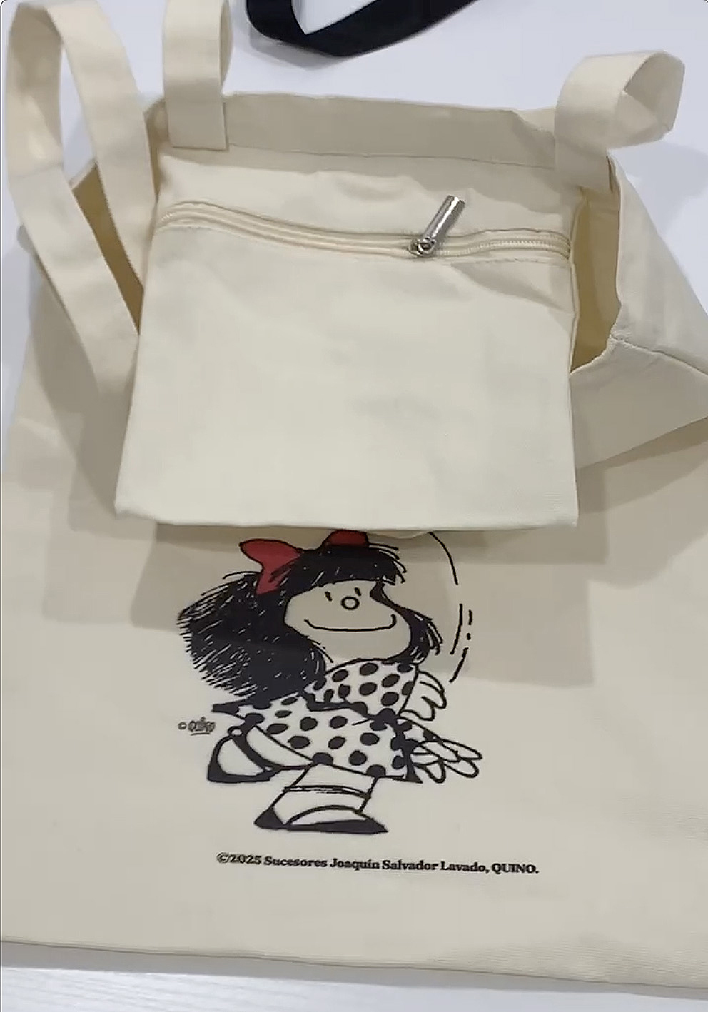 Bolsa de tela Mafalda