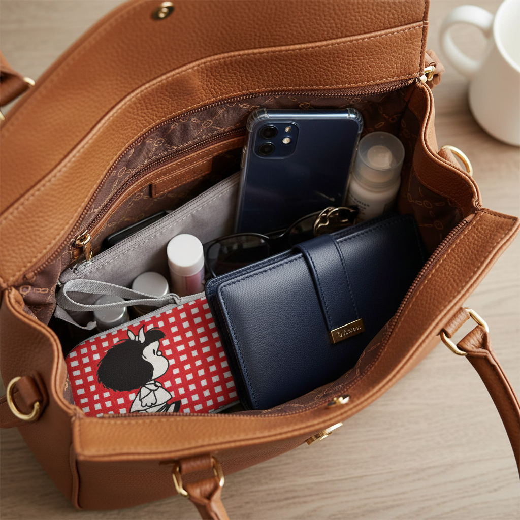 Paraguas Mafalda Rojo 