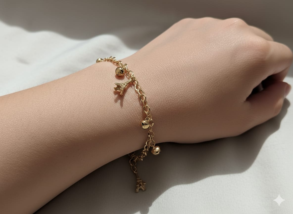 Eiffel Tower Bracelet