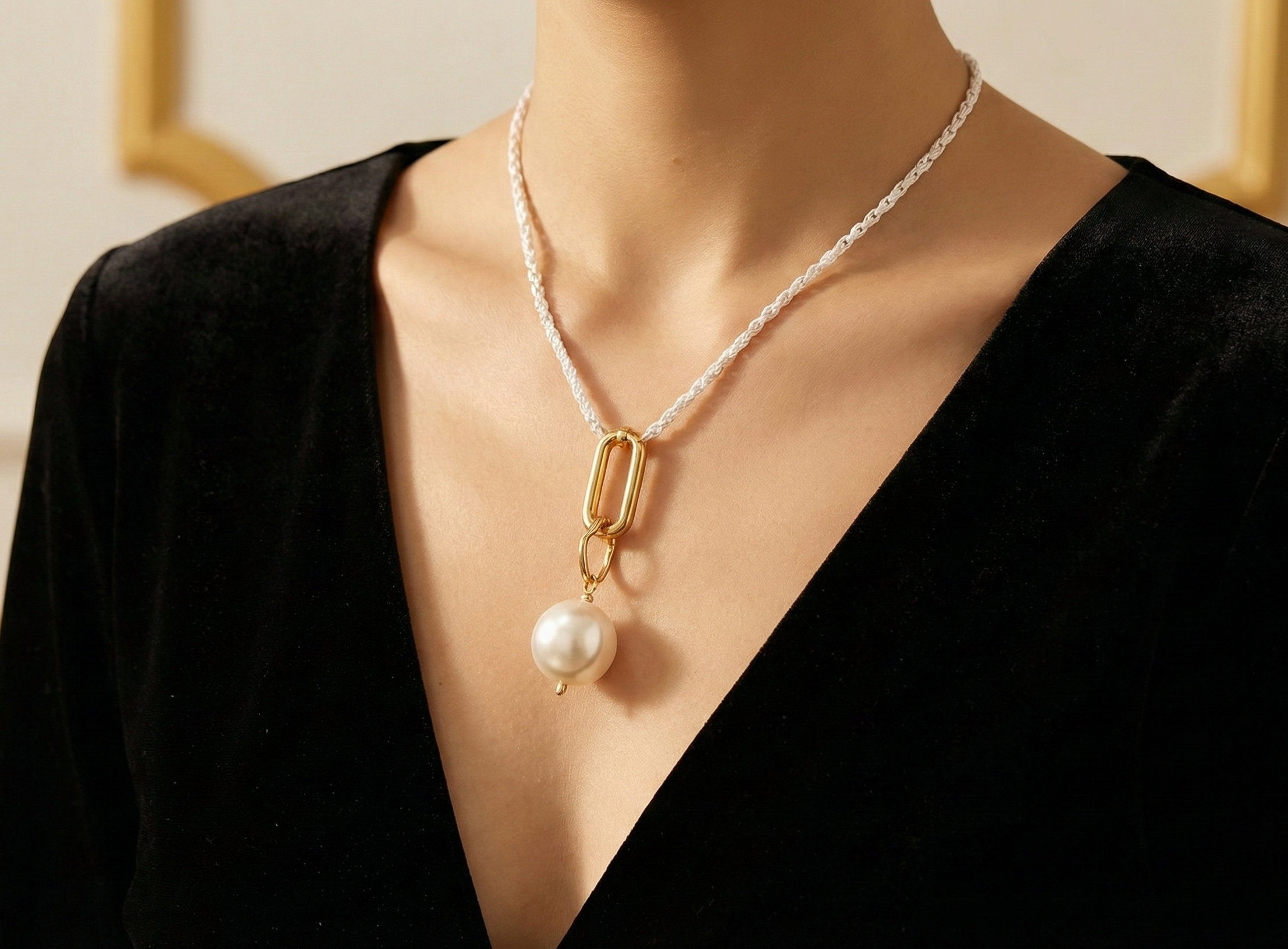 The Classy Luna Pendent