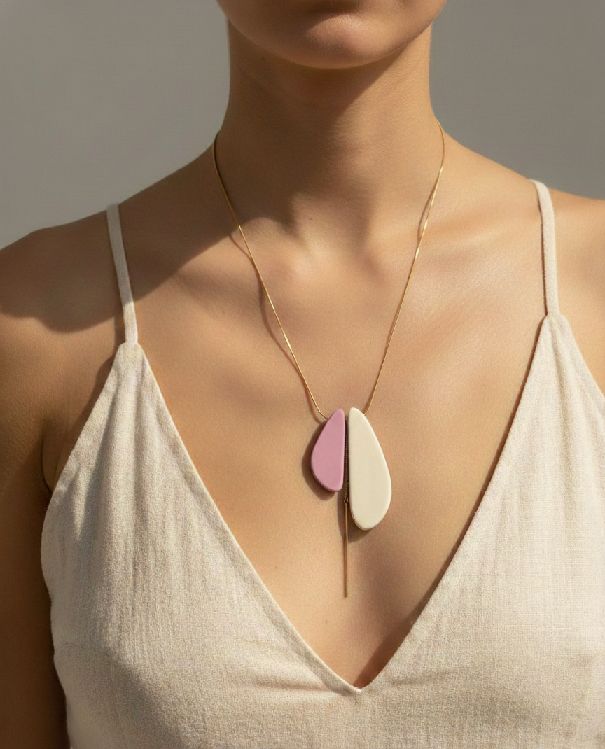 The Pink Muse Pendent