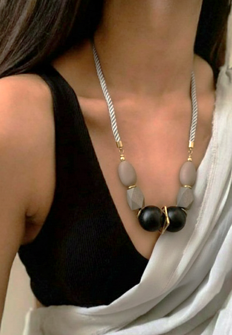 The Monochrome Bohemian Necklace 