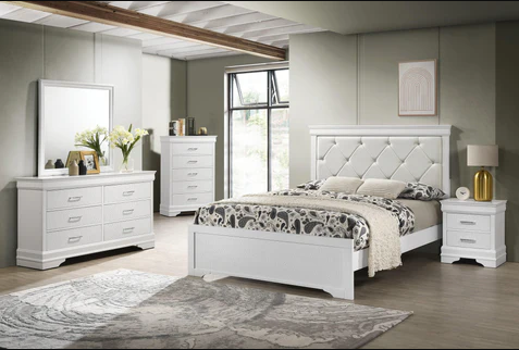 Amalia White Bedroom Set