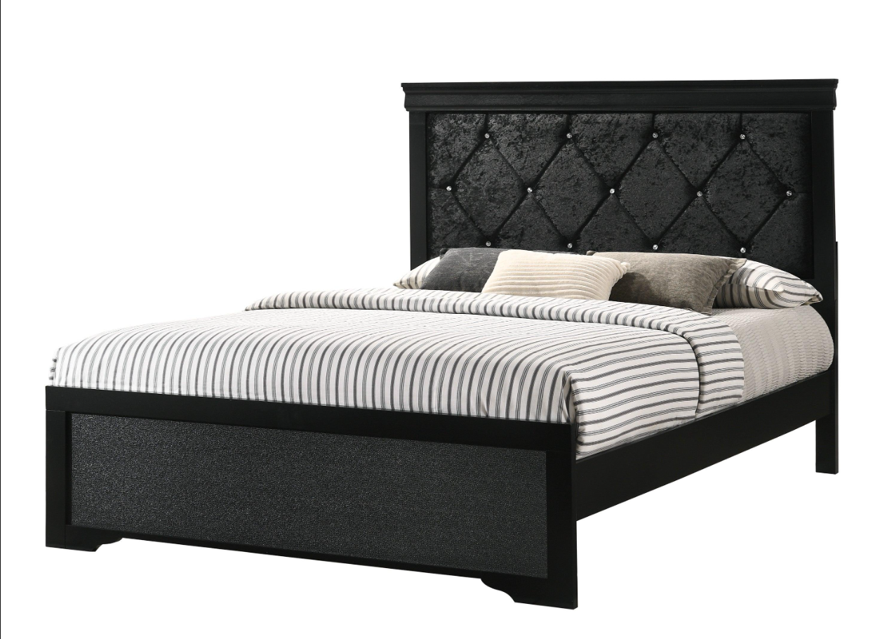 Amalia Black Bedroom Set