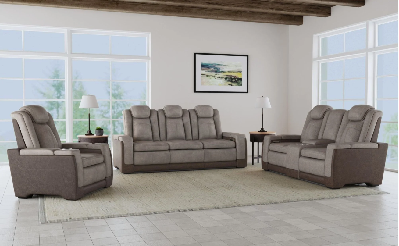 Lantana Power Reclining Living Room Set