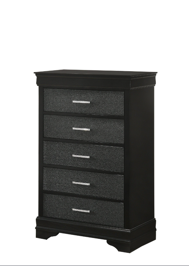 Amalia Black Bedroom Set