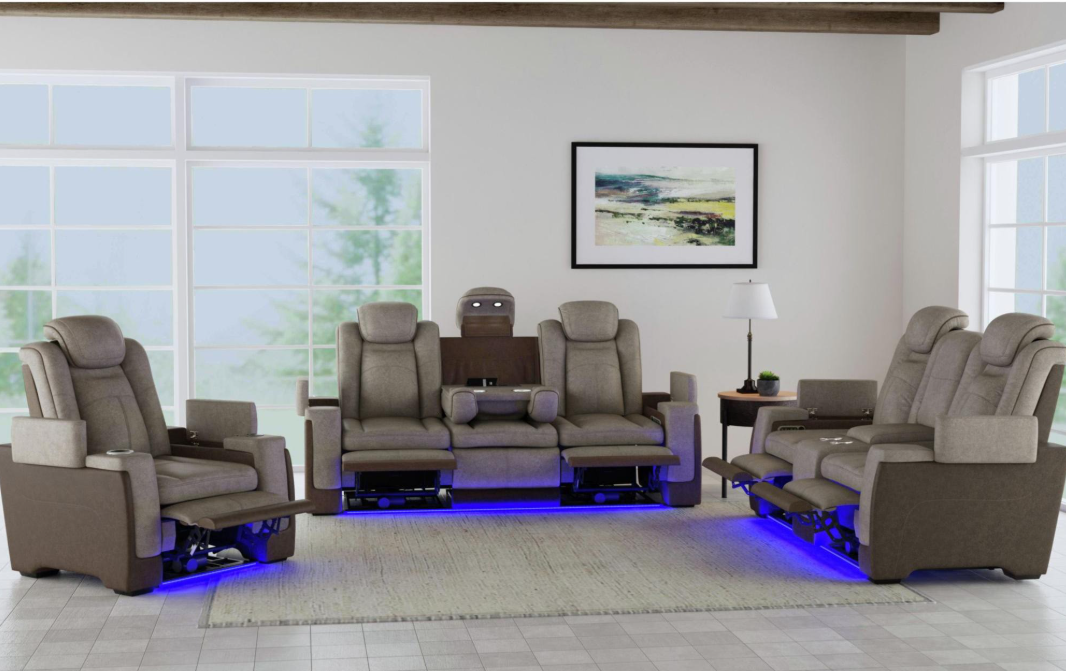 Lantana Power Reclining Living Room Set