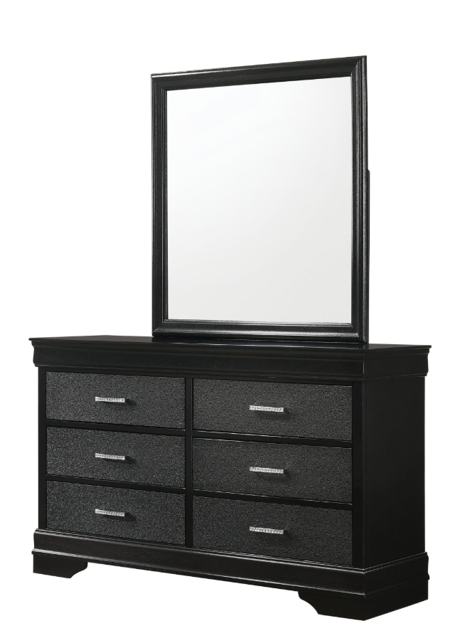 Amalia Black Bedroom Set