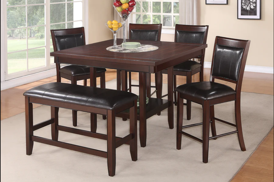 Fulton Espresso Counter Height Dining Set
