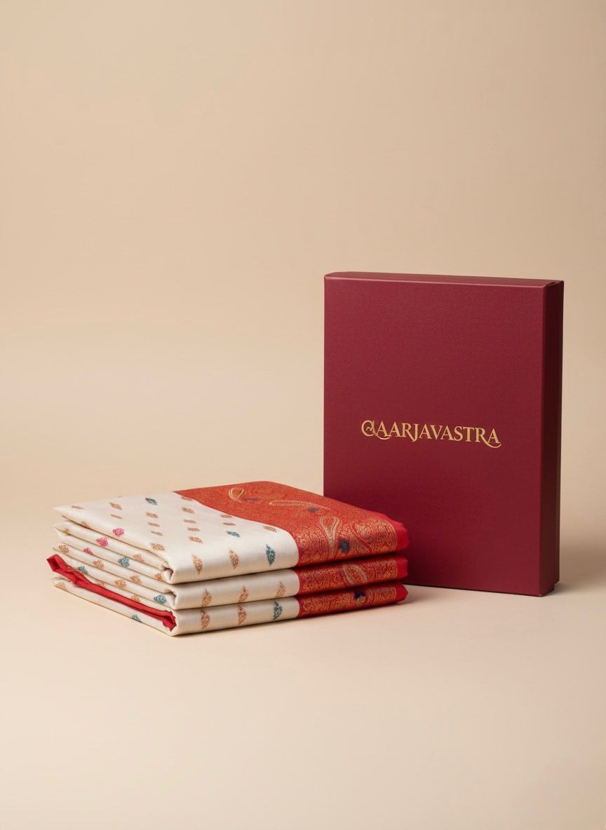 Katan Silk embroidery Saree