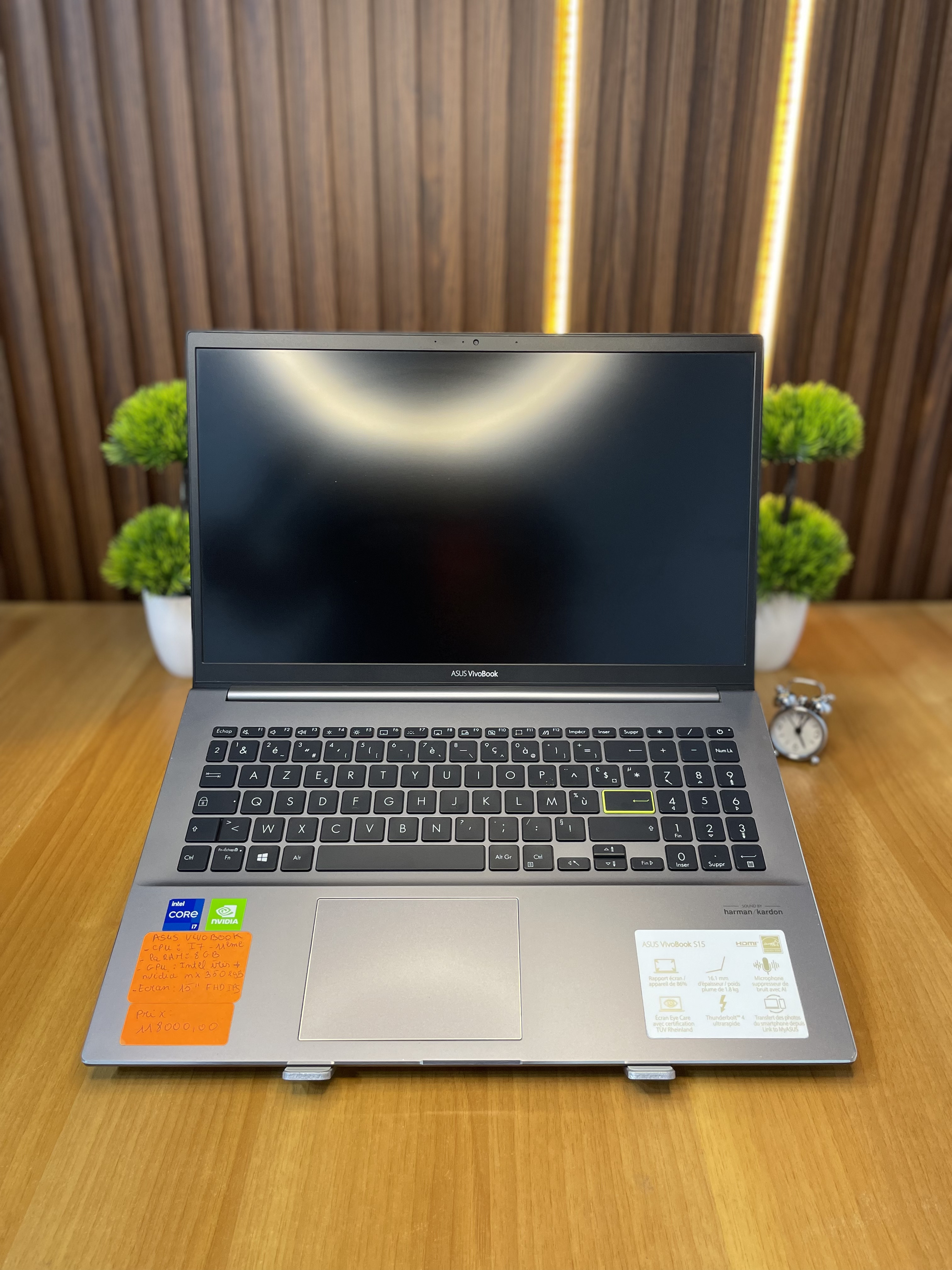 Asus VivoBook s15 11ème génération