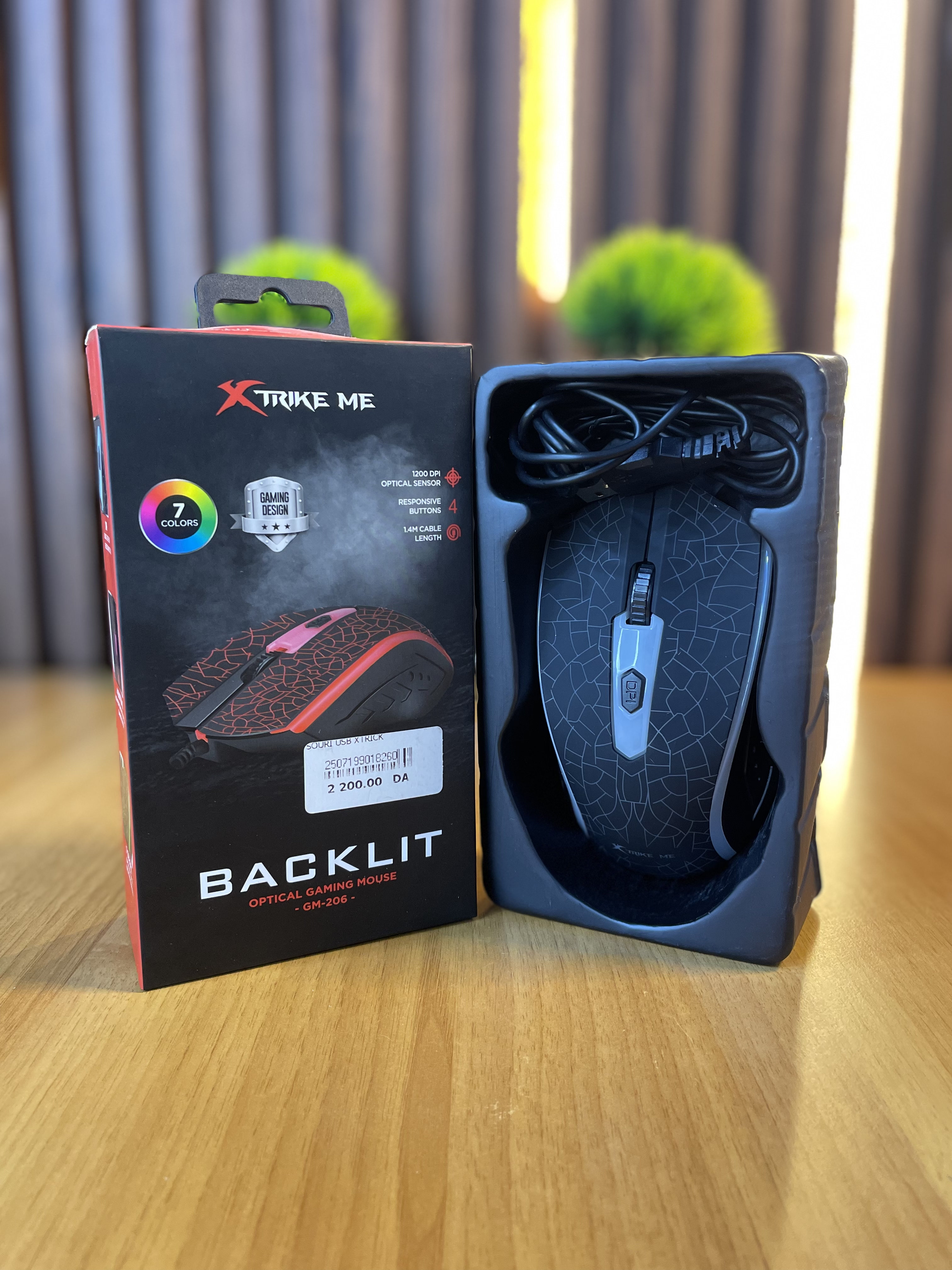 Xtrike Me optical gaming mouse gm-206